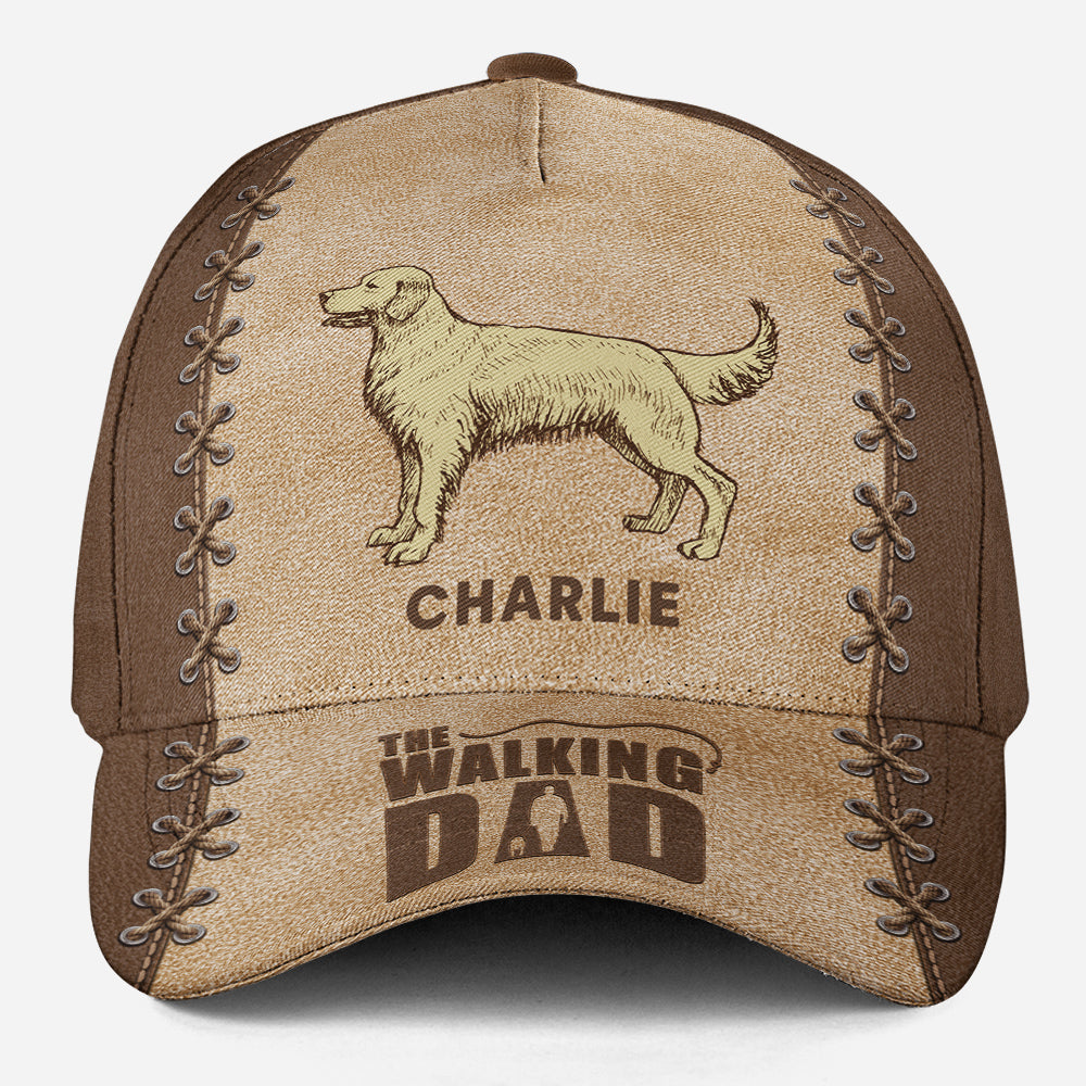 The Walking Dad Version 4 - Personalized Custom Dog Lover Cap