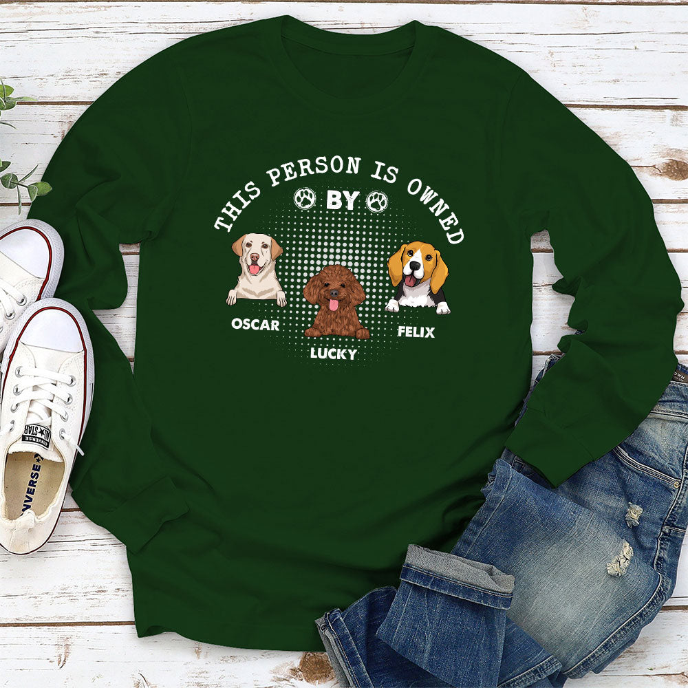 Personalized Custom Long Sleeve T-shirt for Pet Lovers