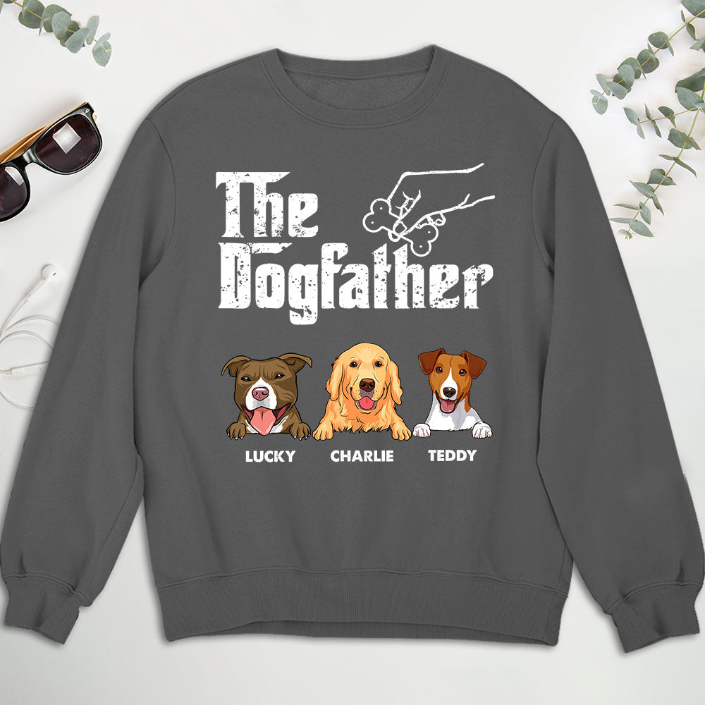 The Dog Father - Customizable Personalized Sweatshirt for Pet Lovers