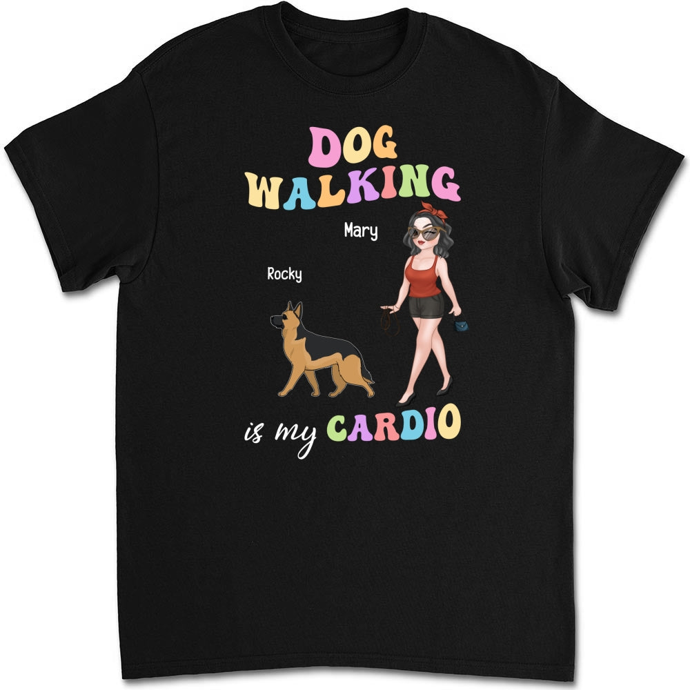 My Cardio - Personalized Custom Unisex Pet Lover's T-Shirt