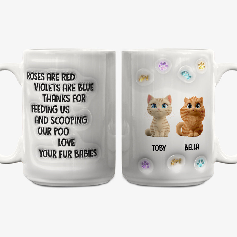 Personalized 3D Inflated Effect Custom Mug: Ideal for Any Beverage