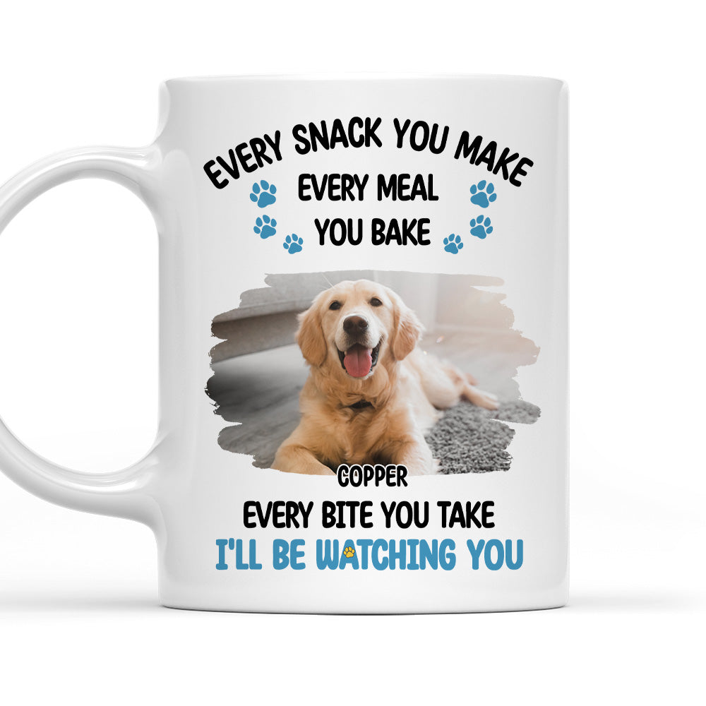 Personalized Always Watching You Photo Coffee Mug - A Unique Gift