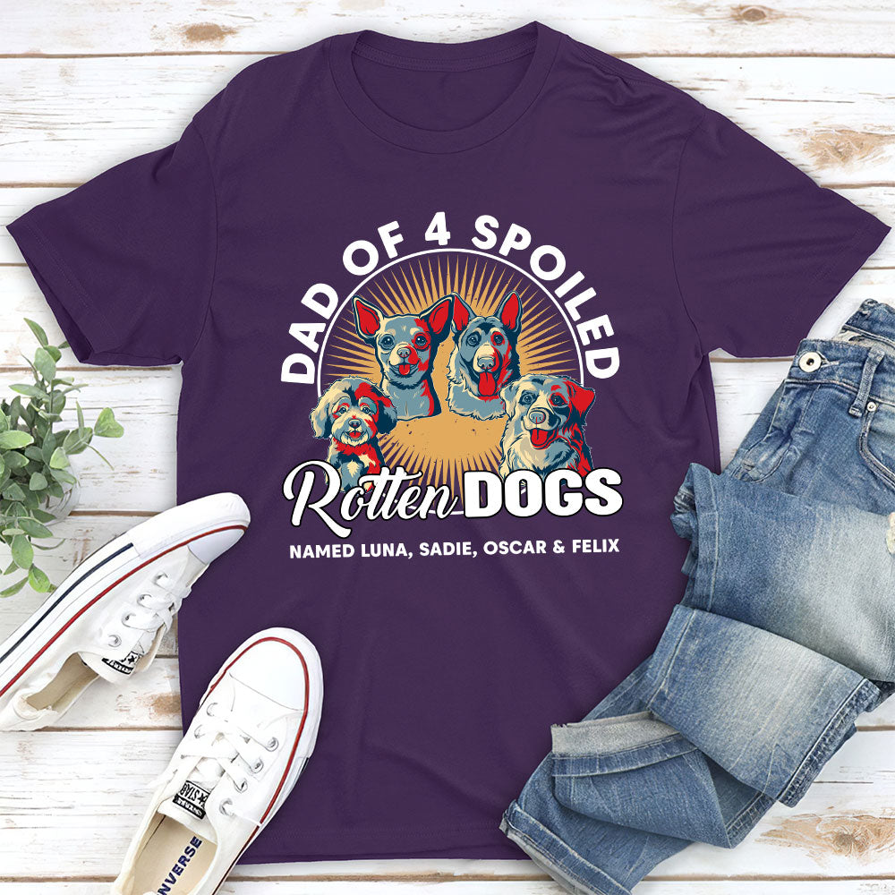 Spoiled Dog - Exclusive Personalized Unisex T-shirt for Pet Lovers
