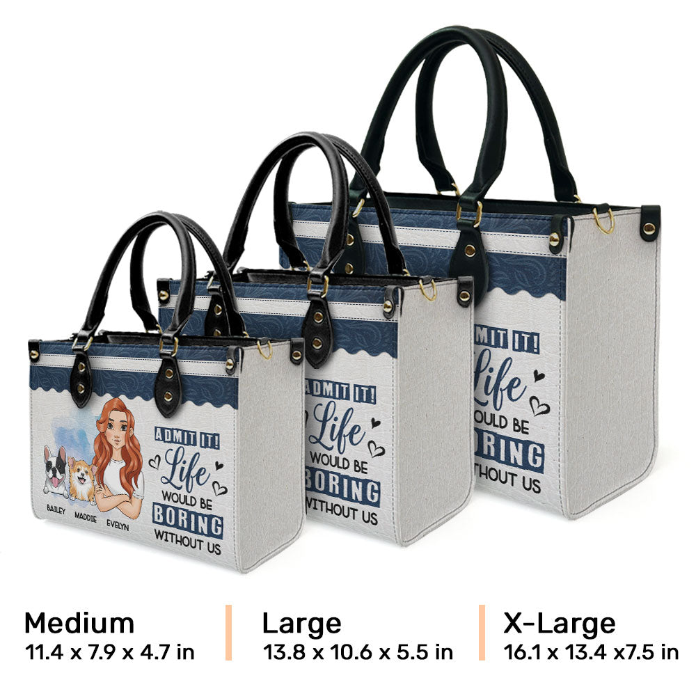 Personalized Custom Leather Bag - A Must - Have to Show Love for Your Fur Babies