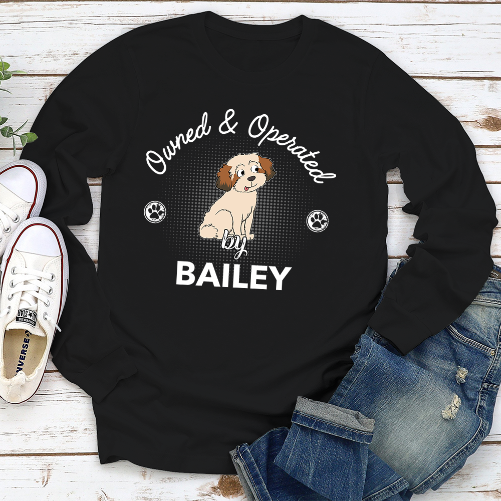 Personalized Custom Long Sleeve T-shirt for Pet Lovers