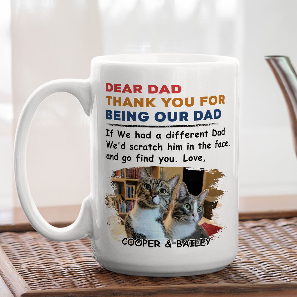 Customizable Personalized Coffee Mug for Pet Lovers - Claw Her Face Design
