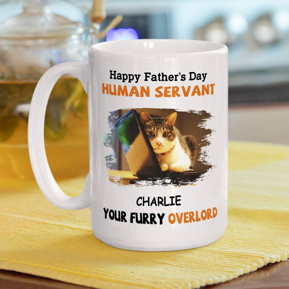 Personalized Custom 'To My Servant' Coffee Mug - Ideal Gift for Pet Lovers