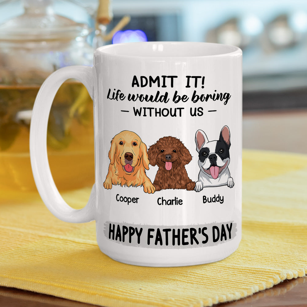 Personalized Custom Coffee Mug - Ideal Gift for Pet Lovers