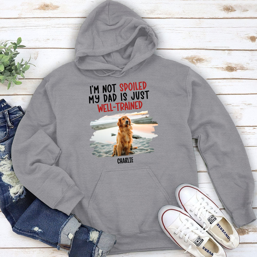 Well Trained Mom - Exclusively Personalized Custom Hoodie for Pet Lovers