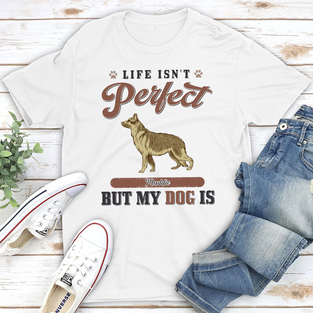 My Perfect Dog - Customizable Unisex Personalized T-shirt for Pet Lovers