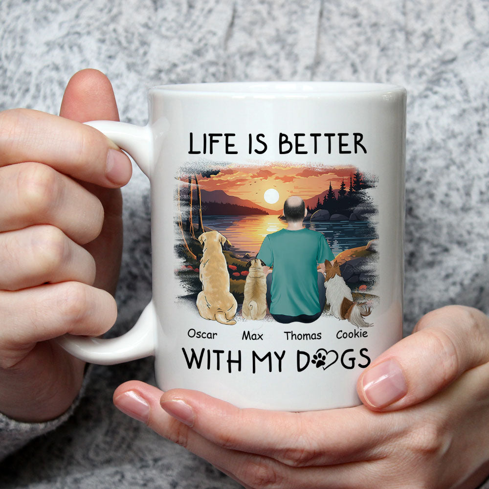 Personalized Custom Coffee Mug - Ideal Gift for Pet Enthusiasts