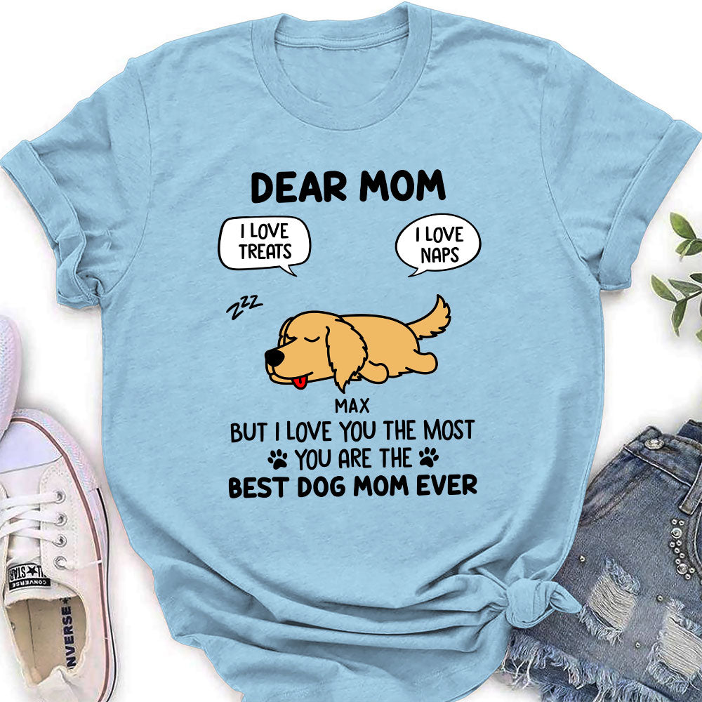 Personalized 'You Are The Best To Me 2' Women's Custom T-shirt - Ideal Gift for Pet Lovers