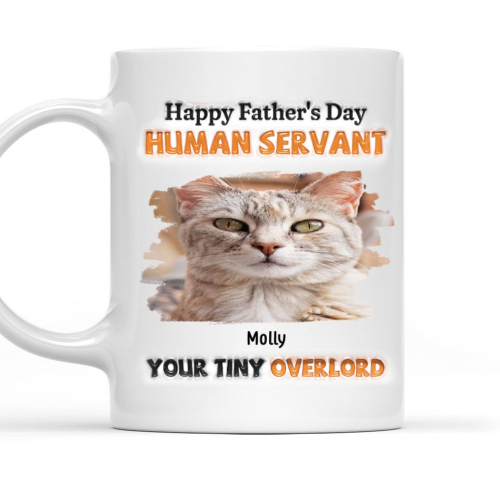 Personalized Custom 3D Inflated Effect Tiny Cat Photo Mug