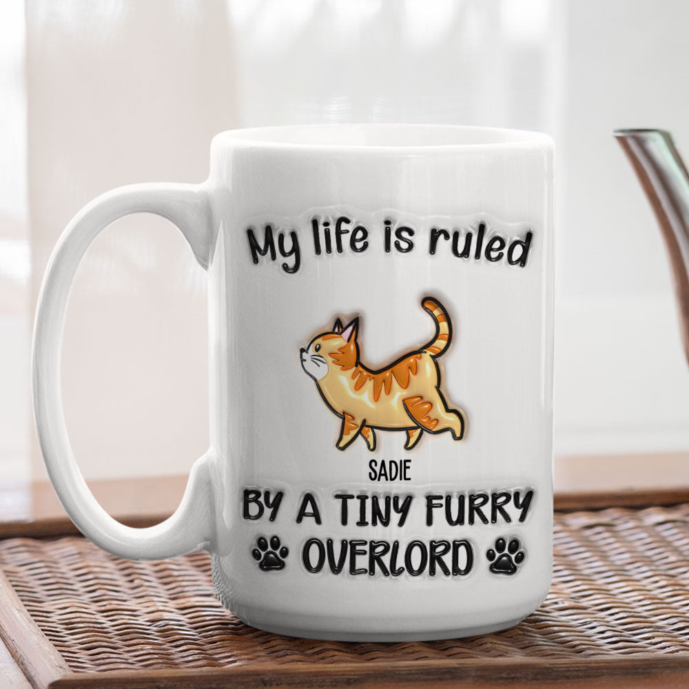 Your Overlords - Premium Personalized 3D Inflated Effect Ceramic Mug