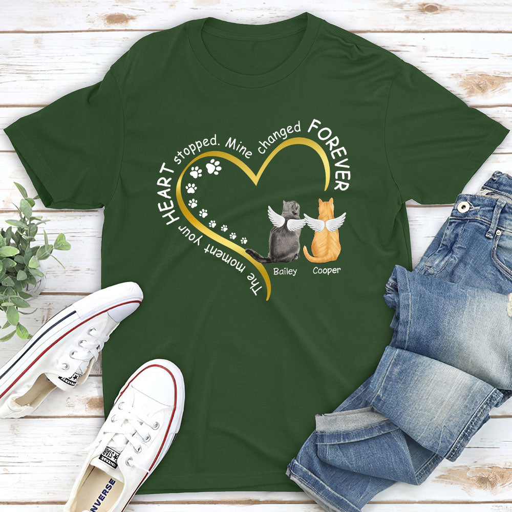 Forever Changed - Personalized Unisex Pet Lover T-shirt
