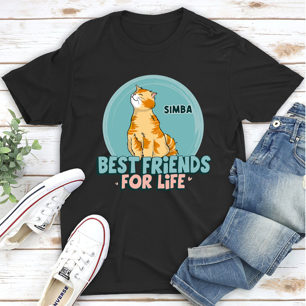 Customizable Unisex Best Friends Personalized T - shirt for Pet Lovers