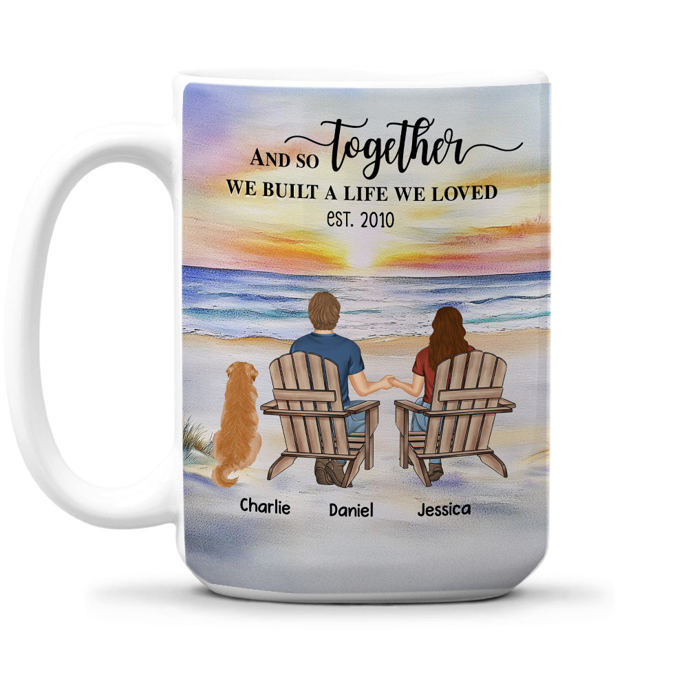 Personalized Custom Coffee Mug - A Life You'll Love