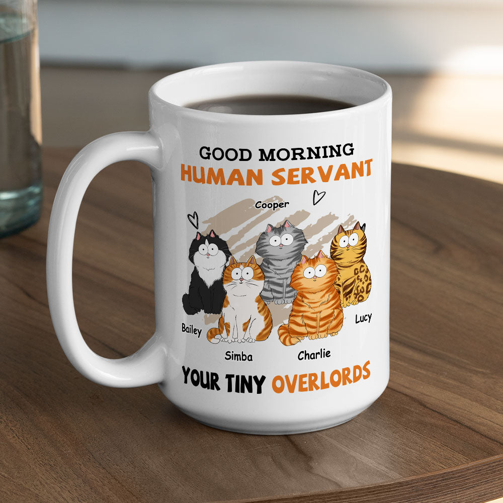Good Morning - Customizable Personalized Coffee Mug for Pet Lovers