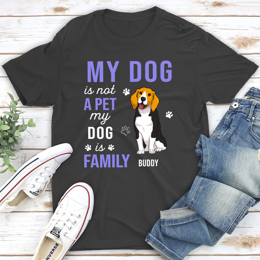 My Family - Personalized Custom Unisex Pet Lover T-shirt