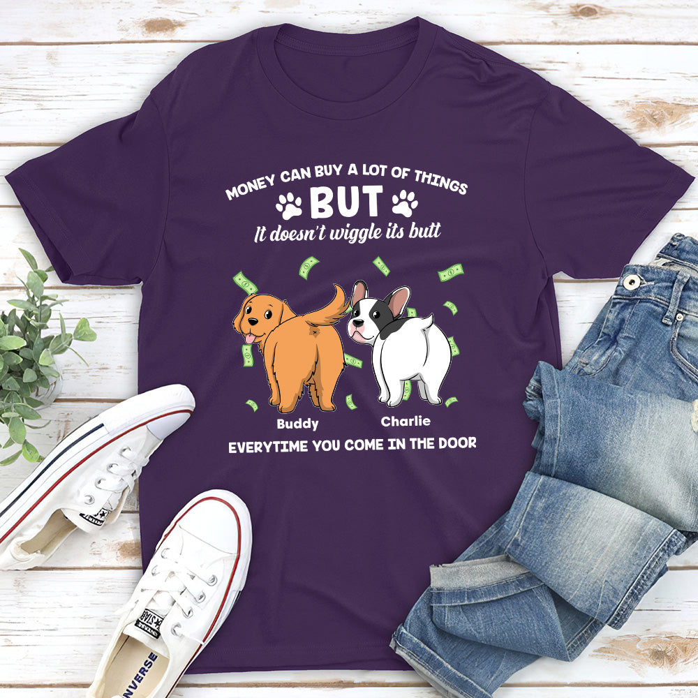 Personalized Unisex 'Money Can Buy' T-shirt - Ideal Gift for Pet Lovers