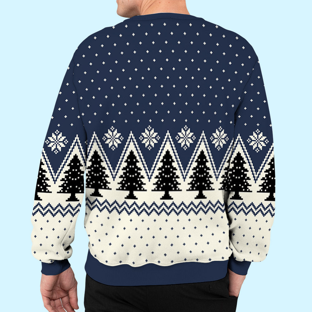 Pet Parents Personalized All-Over Print Custom Sweatshirt - Ideal Gift for Pet Lovers