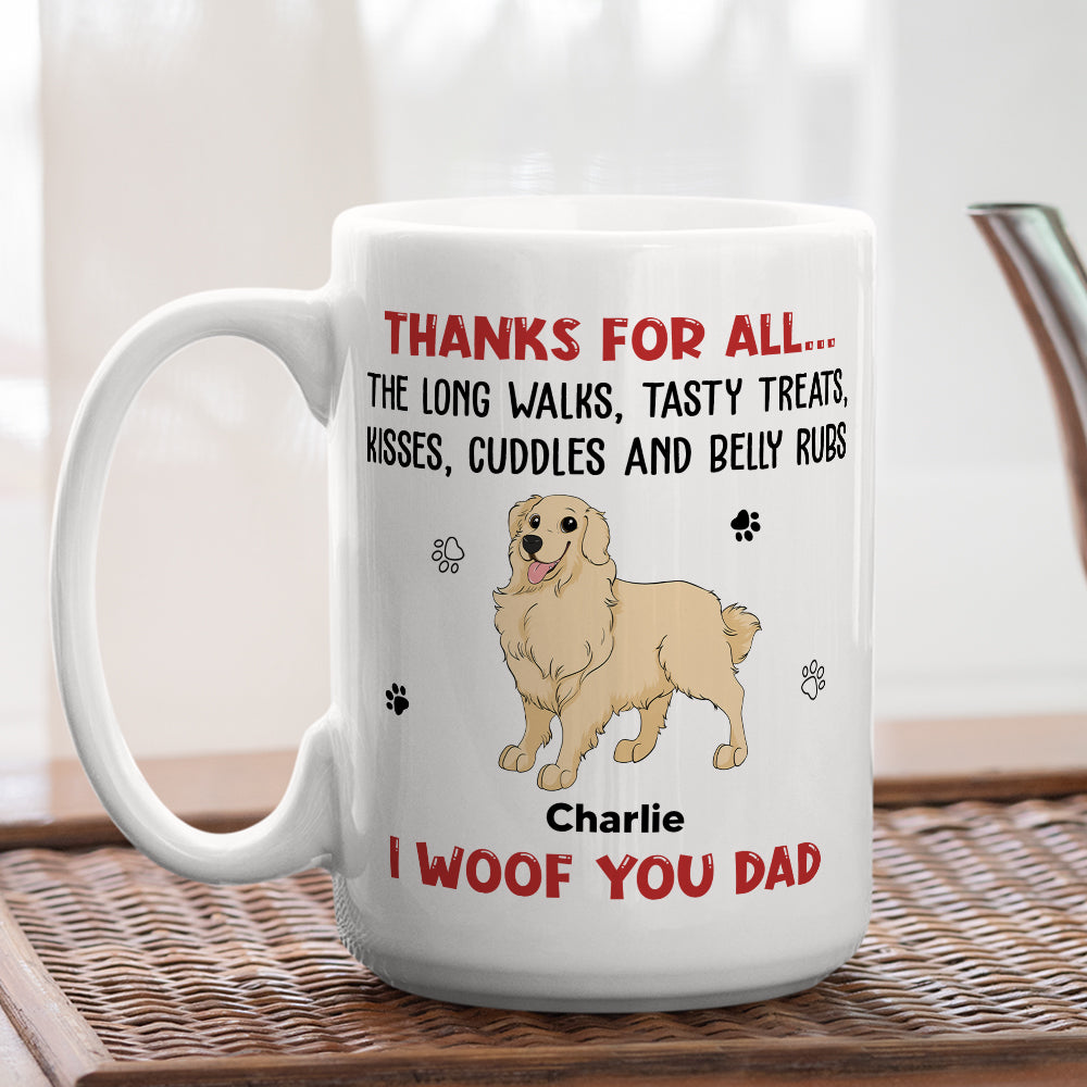 Personalized Custom Coffee Mug - Ideal Gift for Pet Lovers