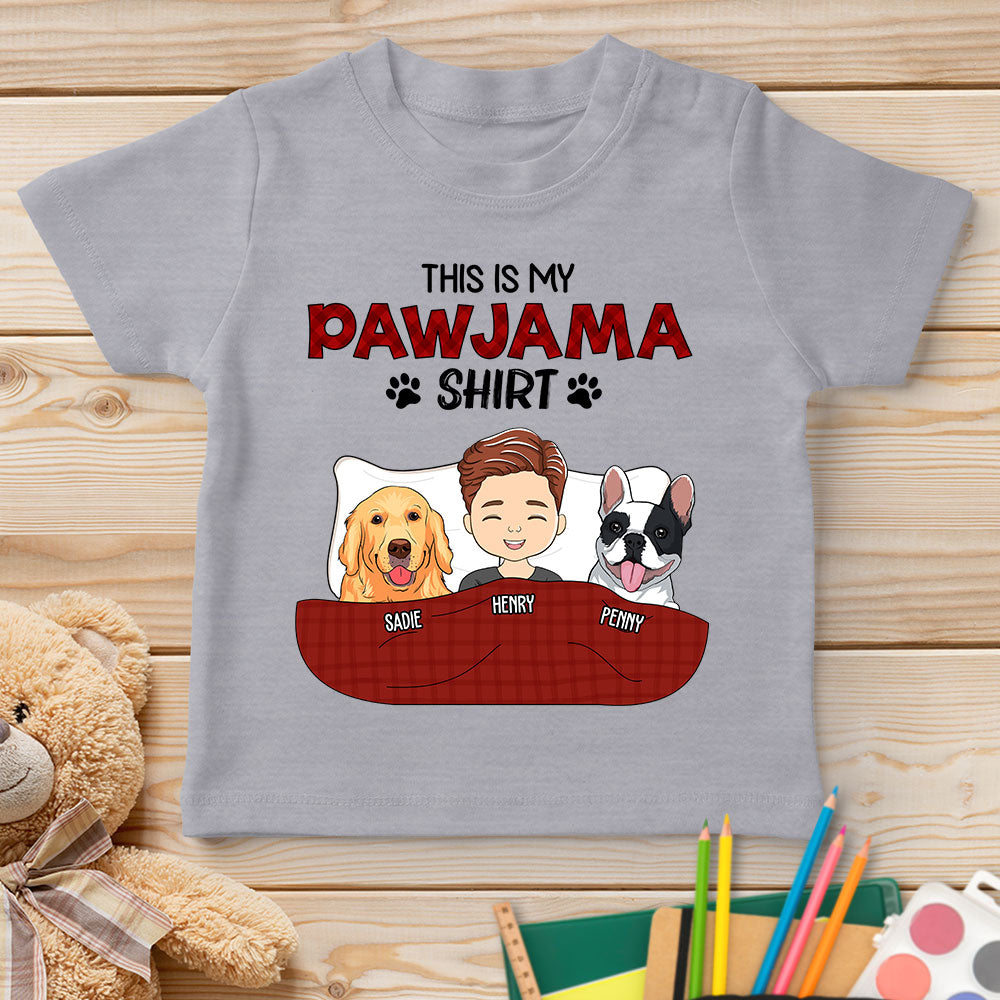 Personalized Pawjama Youth T-shirt - Ideal Gift for Pet Lovers