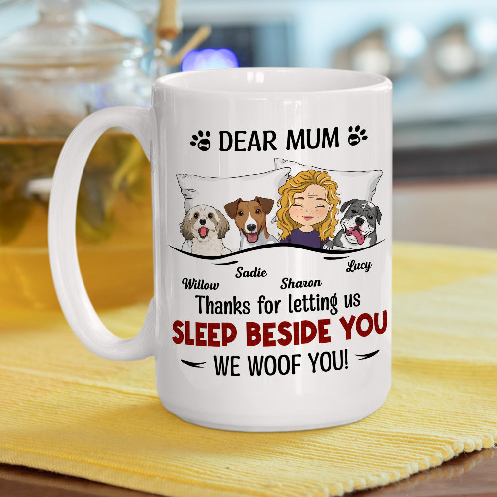 Personalized Sleep Beside You 3 Custom Coffee Mug - Ideal Gift for Loved Ones