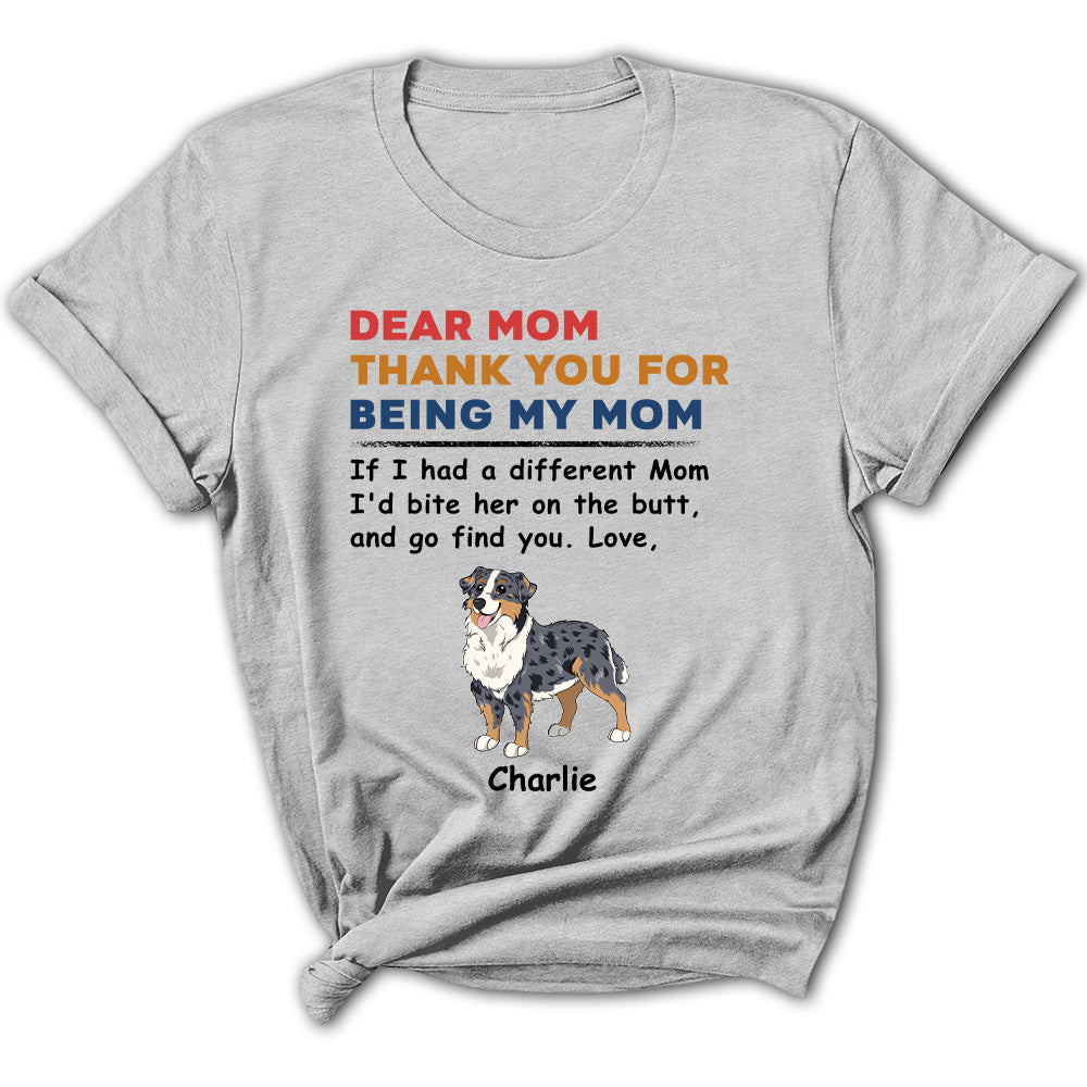 Personalized Custom Women's 'Dogs Bite You' T-shirt - Ideal Gift for Pet Lovers