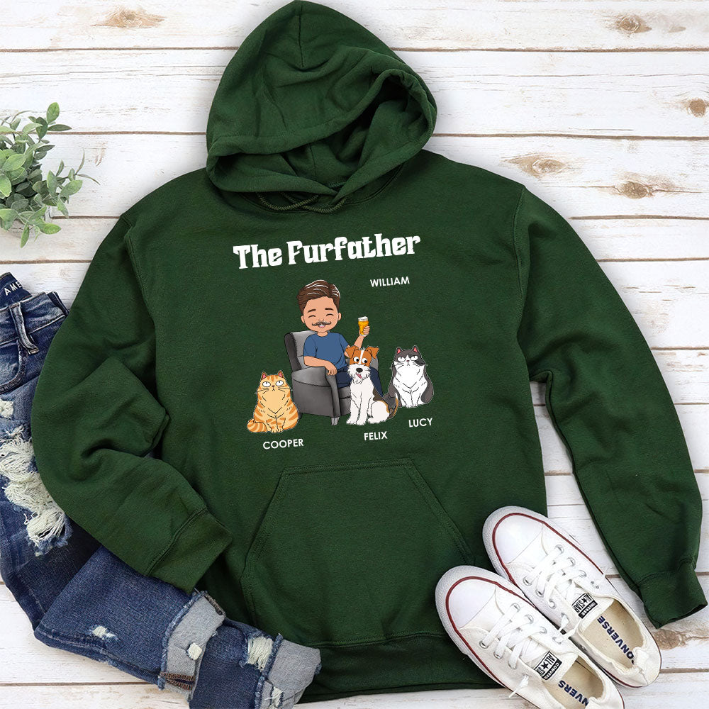 The Furparents - Exquisite Personalized Custom Hoodie for Pet Lovers