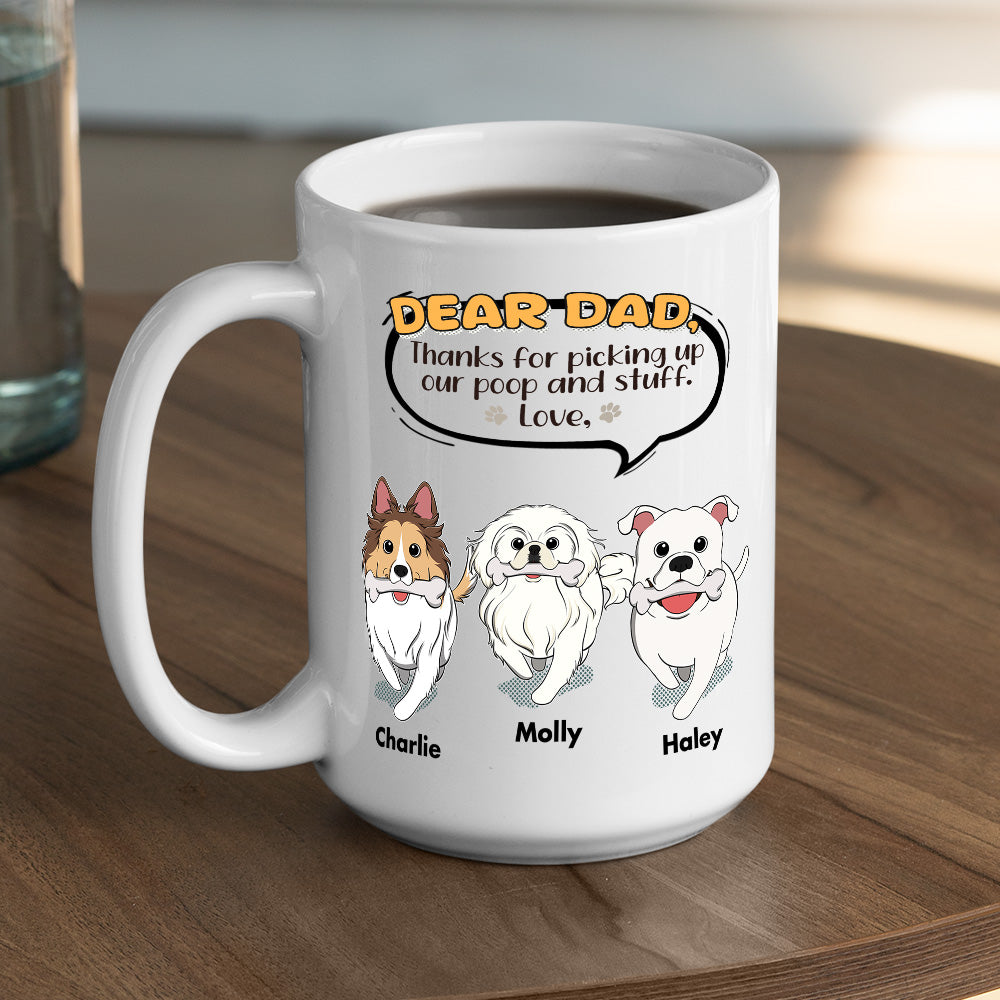 Personalized Dog Appreciation Custom Coffee Mug - Ideal Gift for Pet Lovers