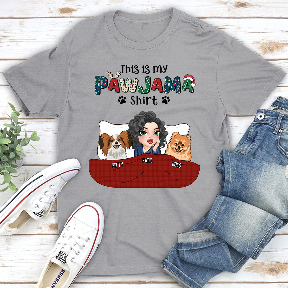 Customizable Pawjama Unisex T-shirt - Ideal Gift for Pet Lovers