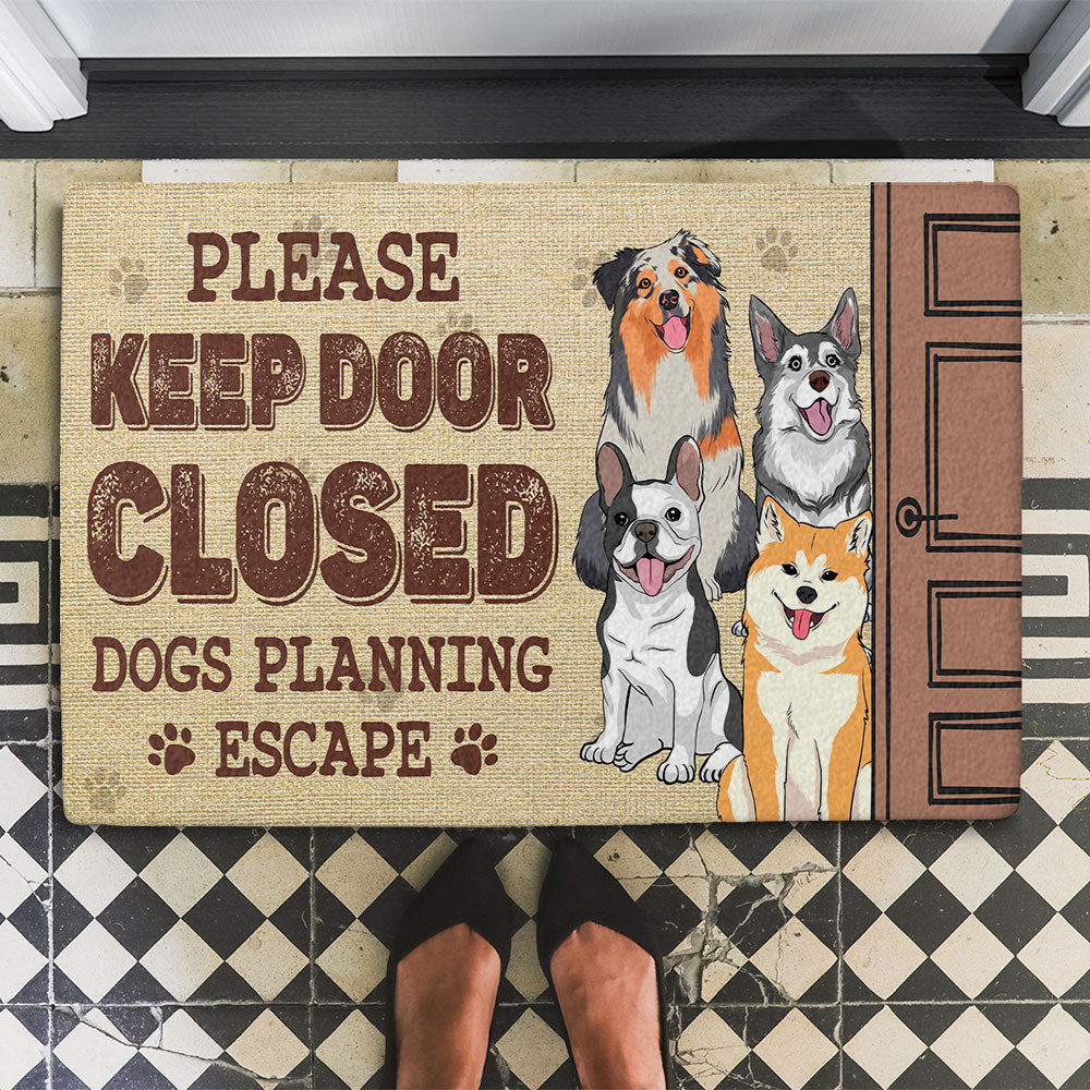 Personalized Dog or Cat Custom Doormat - Ideal for Pet Lovers