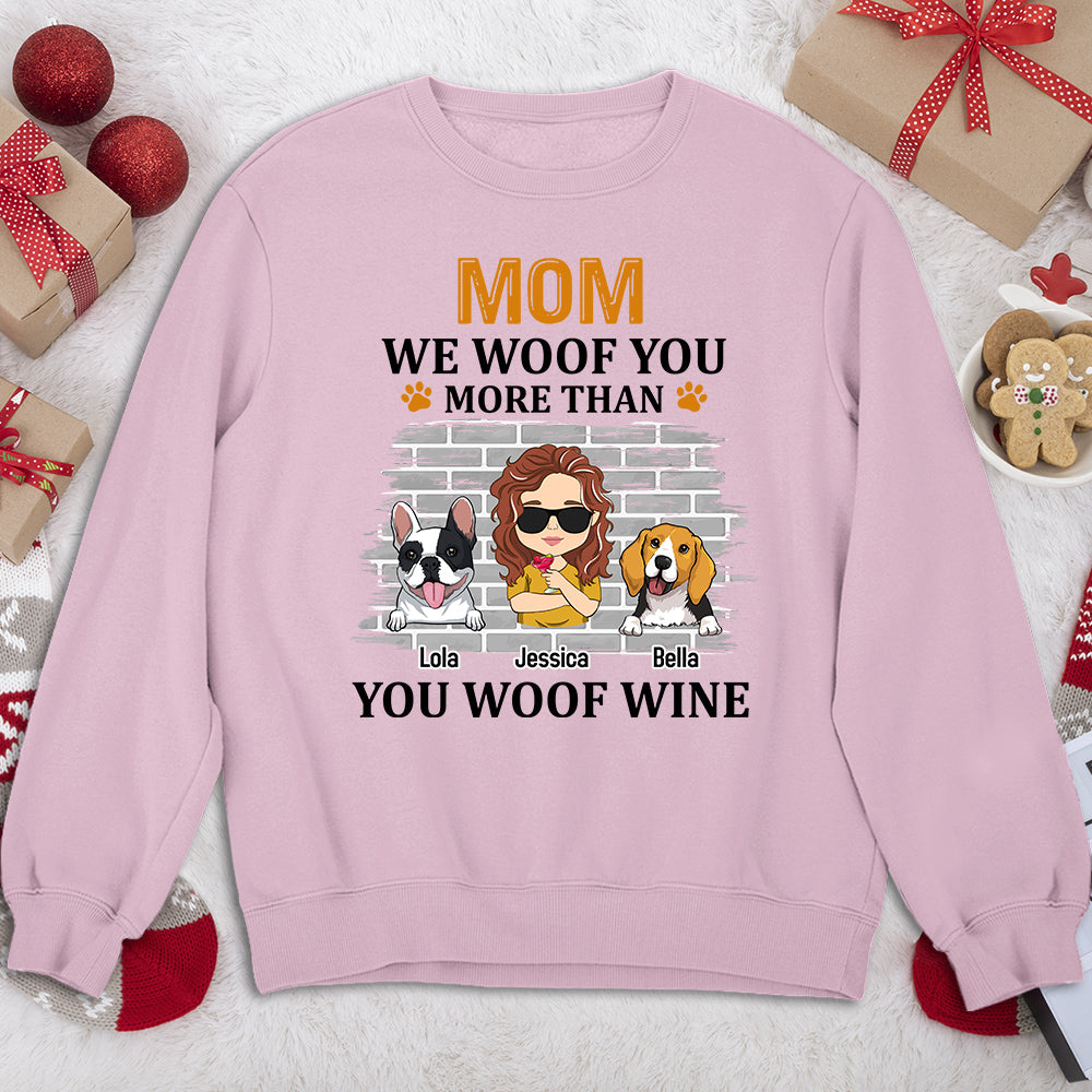 Tail-Wagging Personalized Custom Sweatshirt for Pet Lovers