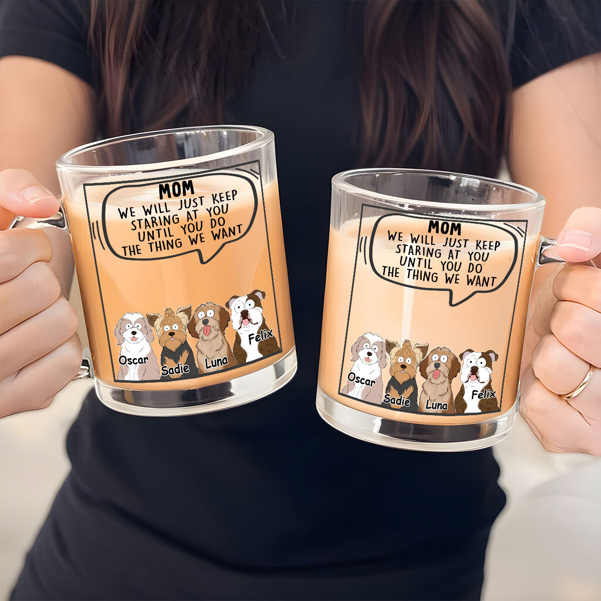 Personalized Custom Glass Mug - Make Every Sip Unforgettable