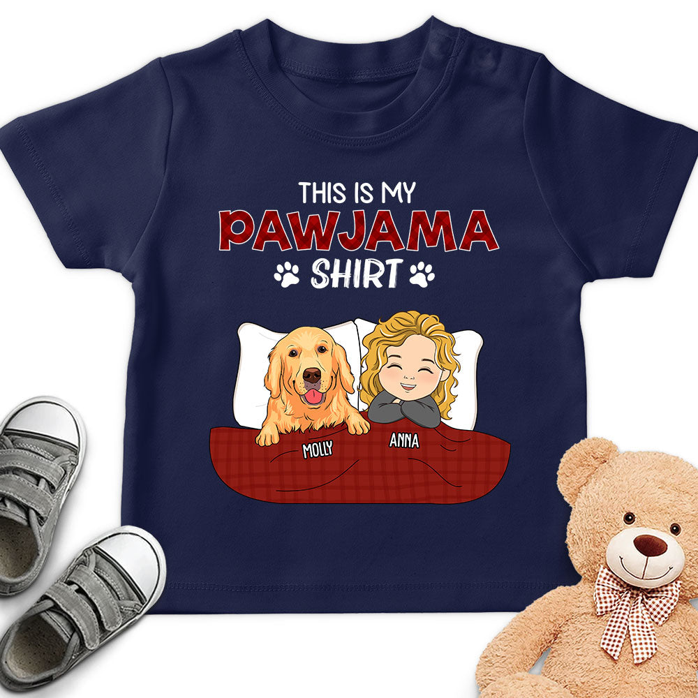 Personalized Custom Youth Pajama - Style T - shirt, Version 2