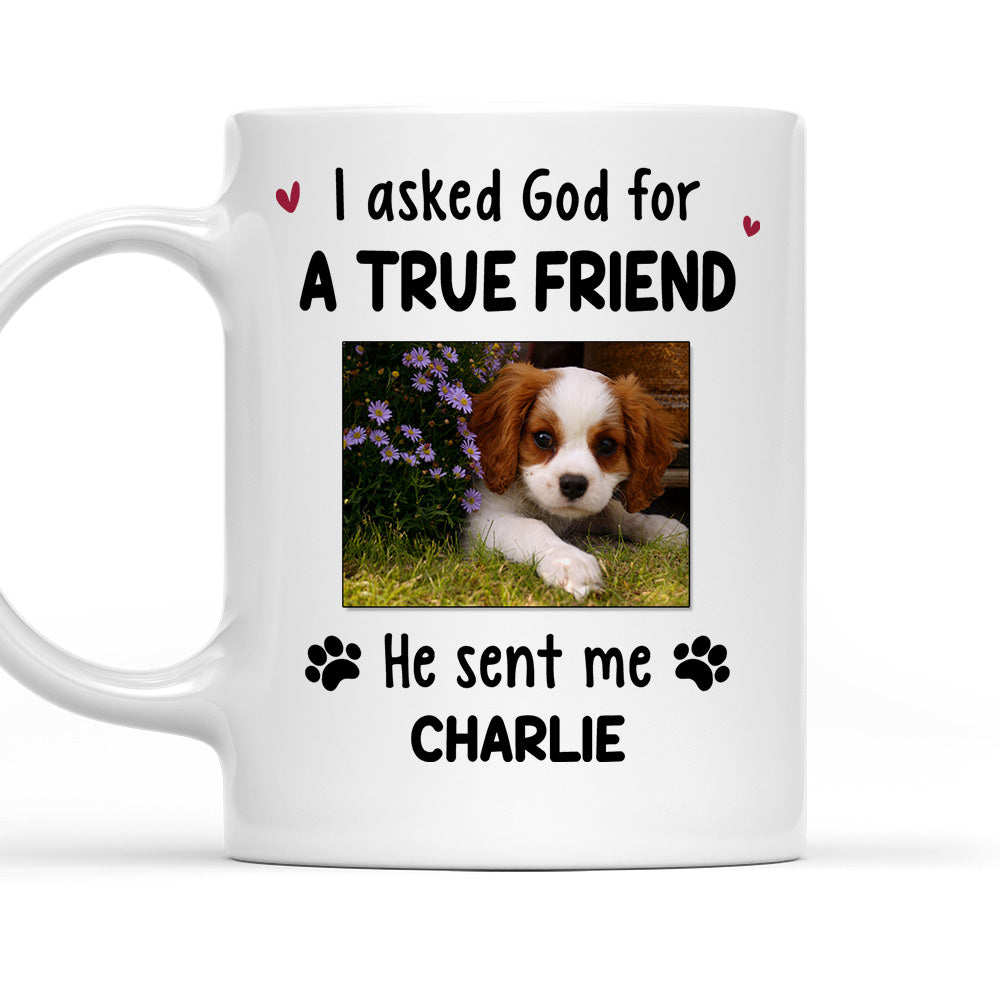 Personalized Custom Photo Coffee Mug: A True Friend Gift from God for Pet Lovers