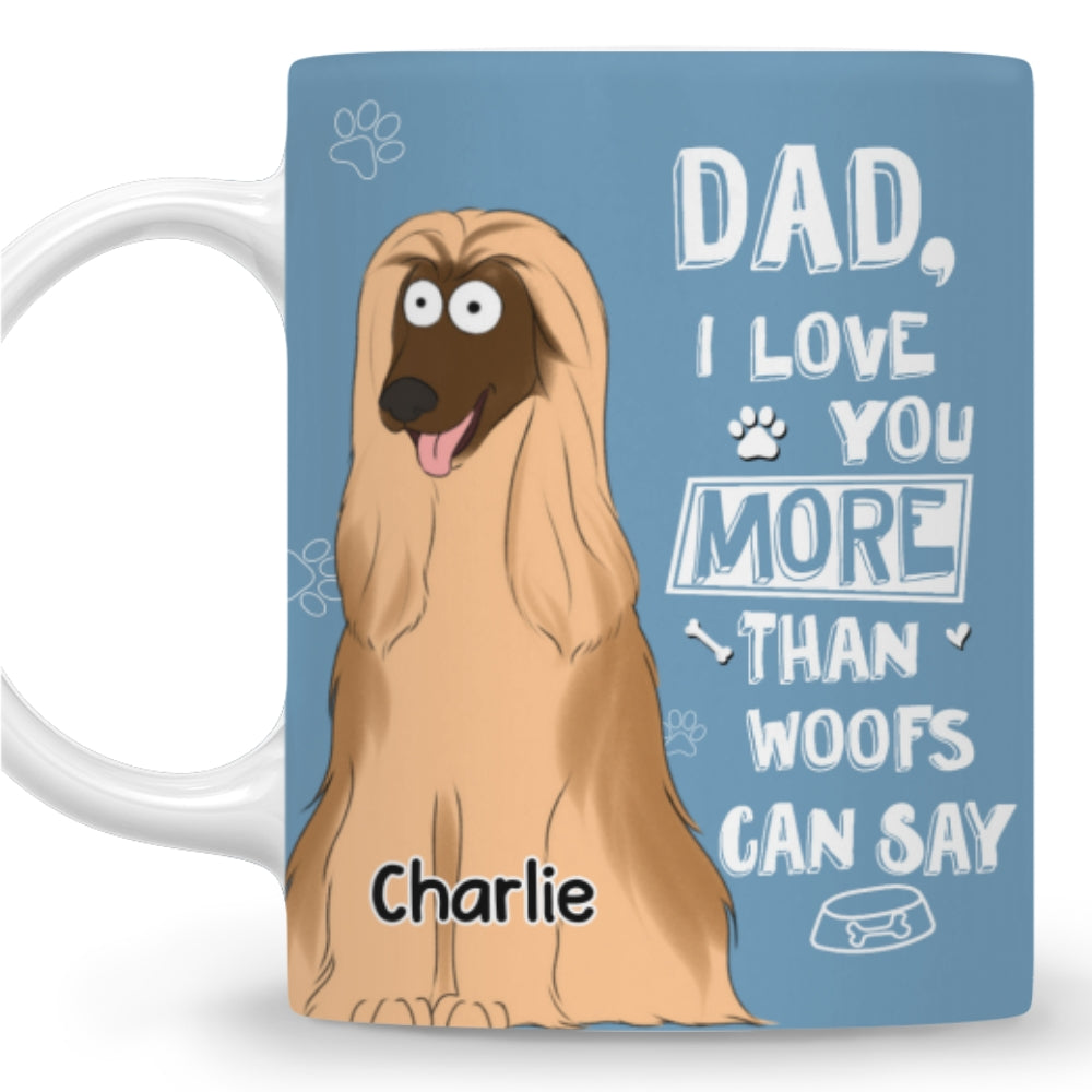 Personalized Custom Coffee Mug - Beyond What Woofs Can Say