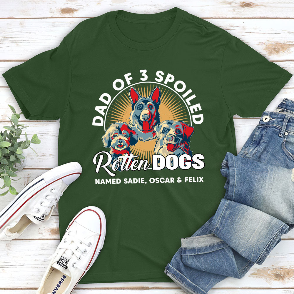 Spoiled Dog - Exclusive Personalized Unisex T-shirt for Pet Lovers