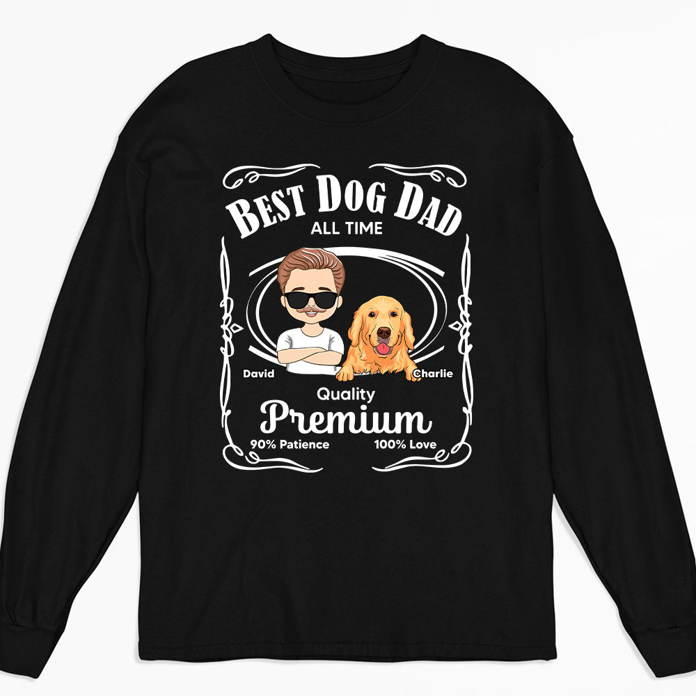 All-Time Best - Customizable Personalized Long Sleeve T-shirt for Pet Lovers