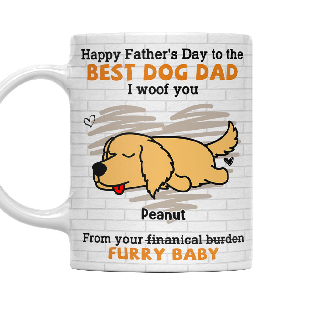 Personalized Furry Baby Custom Coffee Mug - Ideal Gift for Pet Lovers
