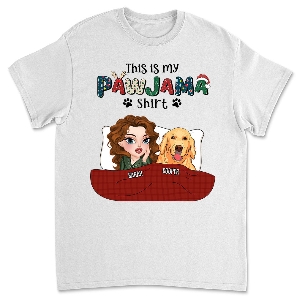 Customizable Pawjama Unisex T-shirt - Ideal Gift for Pet Lovers