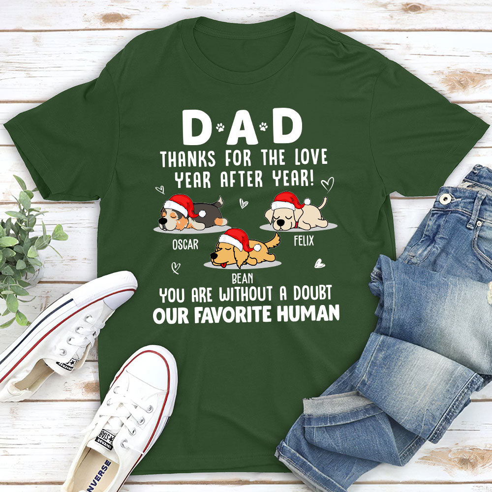 Year-Round Love - Customizable Unisex Pet Lover T-shirt