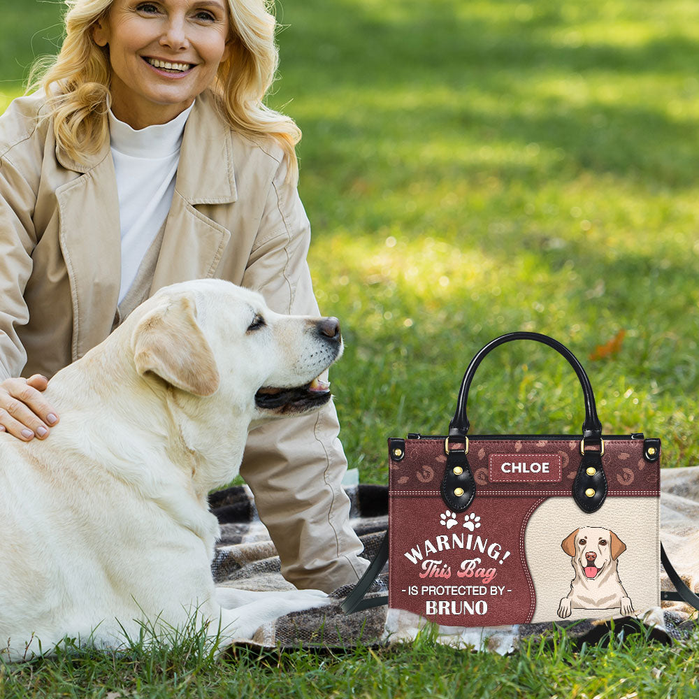 Personalized Custom Leather Bag: Show Your Love for Fur Babies