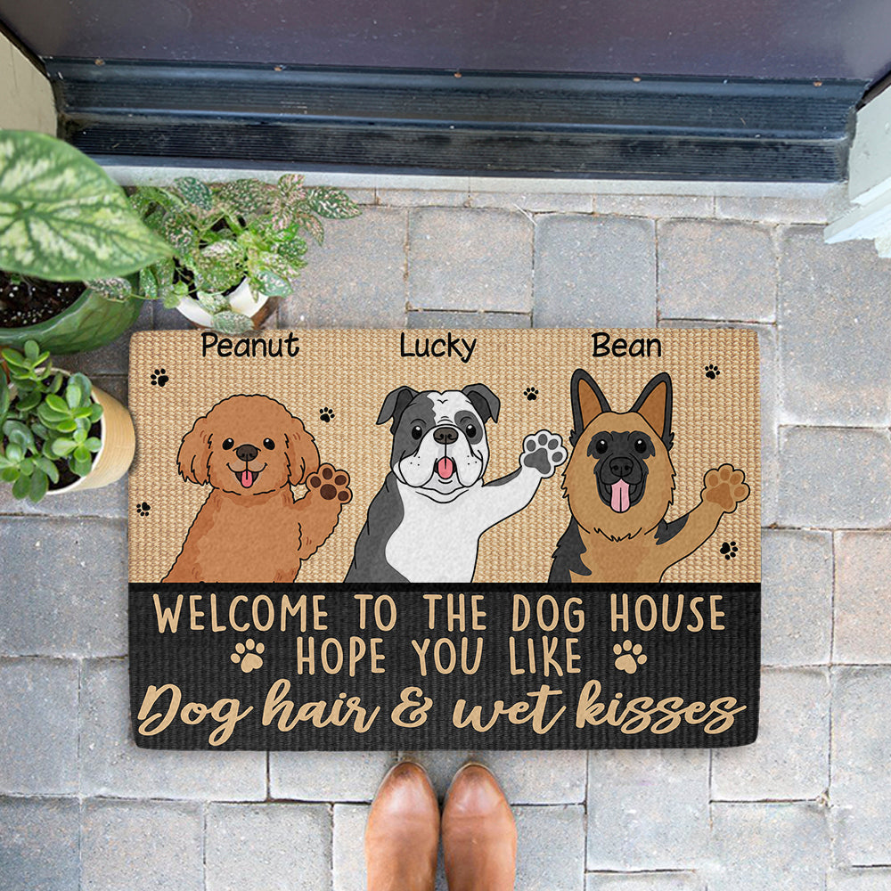 Customizable Dog Photo Doormat - Perfect for Dog Lovers