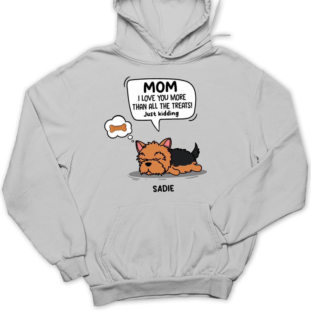 Just Kidding - Customizable Personalized Hoodie for Pet Lovers