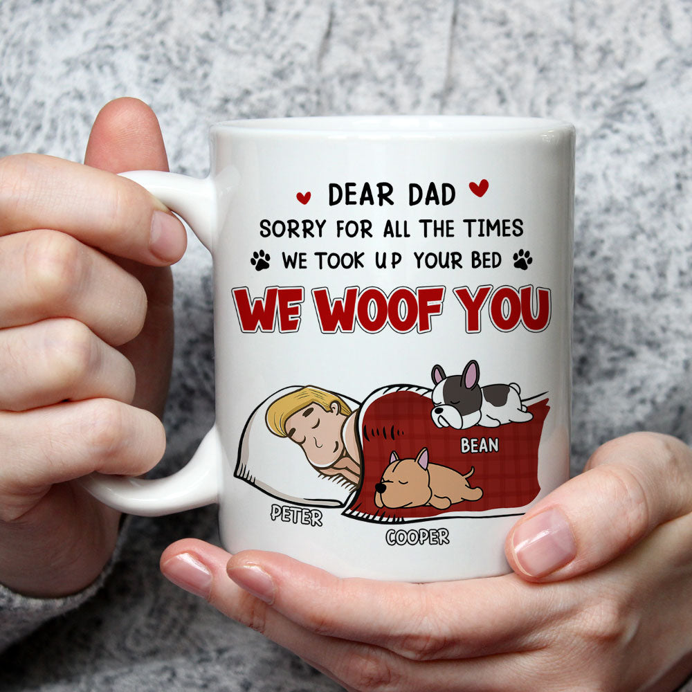 Personalized Custom Coffee Mug: 'Took Up Your Bed' Design