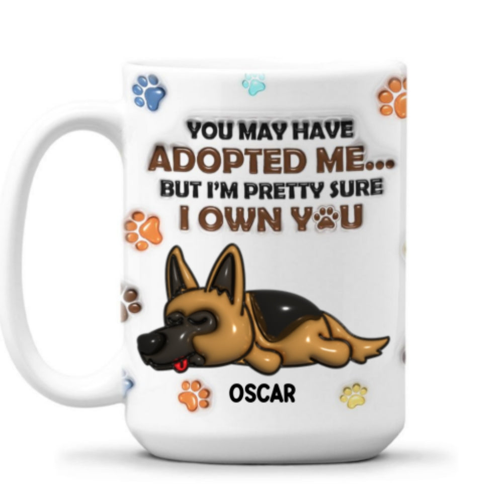 We Sure We Own You Version 2 - Stunning Personalized 3D Inflated Effect Ceramic Mug