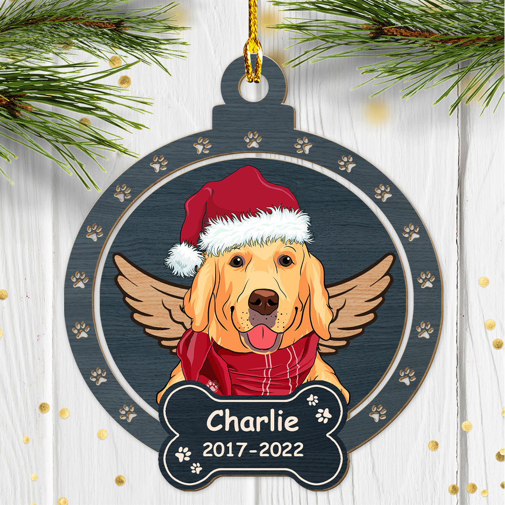 My Furry Kid - Exquisite Personalized Single - Layer Wood Ornament for Pet Lovers