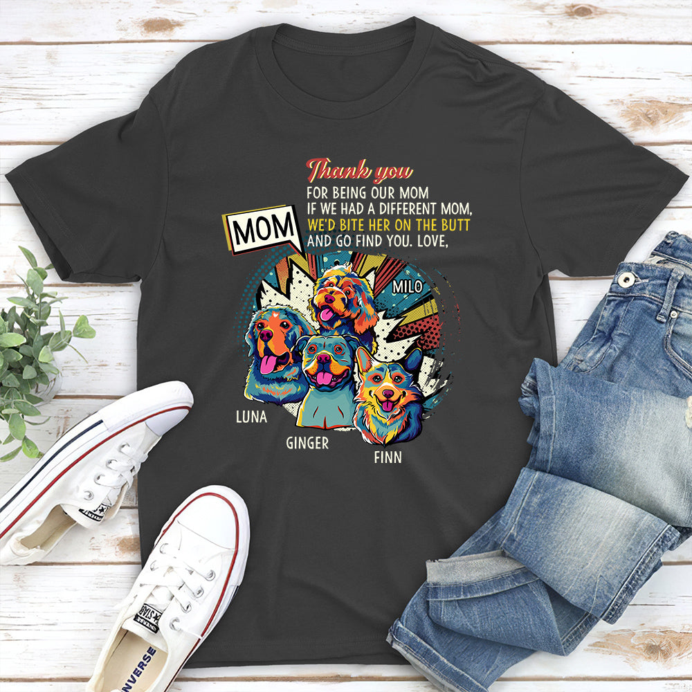 Personalized Custom Unisex 'I Would Bite Her On The Butt' T-shirt for Pet Lovers